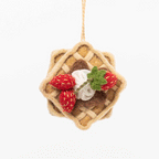 Strawberry Breakfast Ornaments