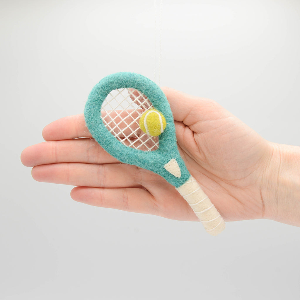 Tennis Racket with Ball