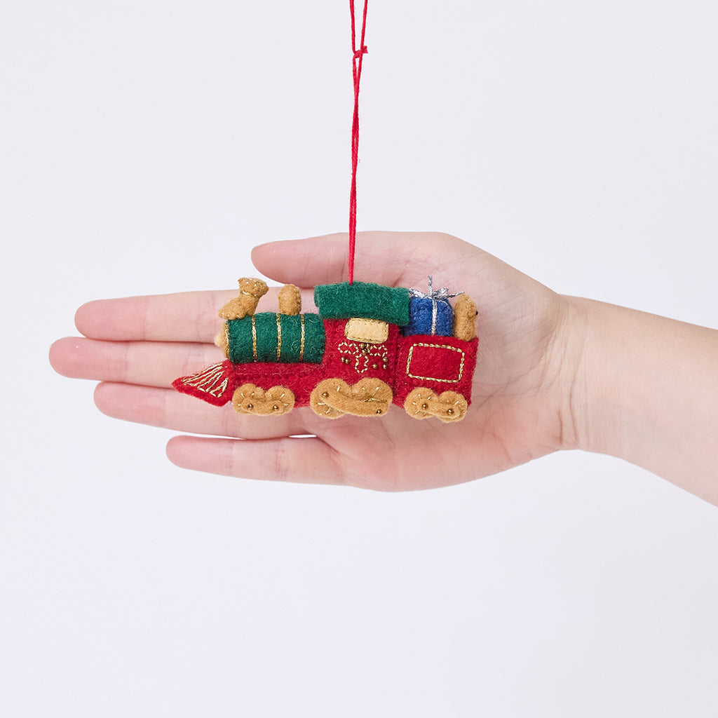 Toy Train Ornament